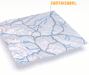 3d view of Santa Isabel