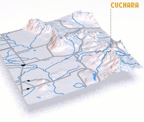 3d view of Cuchara