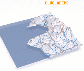 3d view of El Veladero