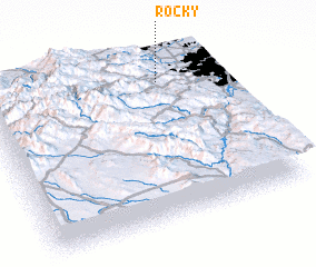 3d view of Rocky