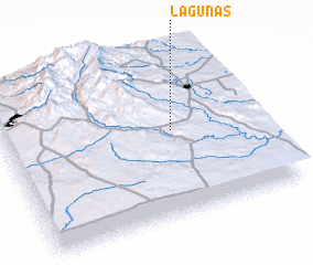 3d view of Lagunas