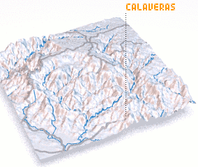 3d view of Calaveras