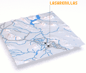 3d view of Las Arenillas