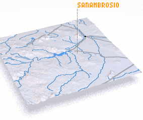 3d view of San Ambrosio