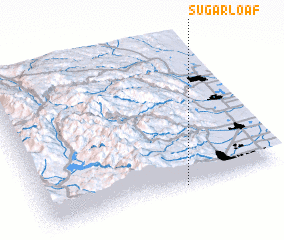 3d view of Sugarloaf