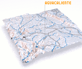 3d view of Agua Caliente