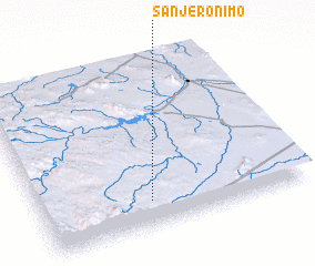 3d view of San Jerónimo