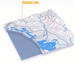 3d view of Barbecho