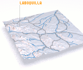 3d view of La Boquilla