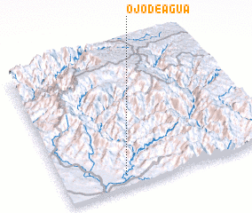 3d view of Ojo de Agua