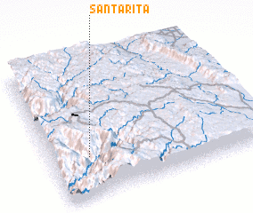 3d view of Santa Rita