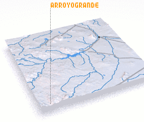 3d view of Arroyo Grande