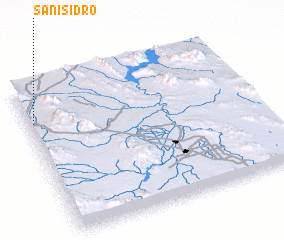 3d view of San Isidro