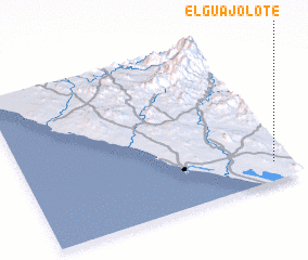 3d view of El Guajolote