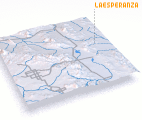 3d view of La Esperanza