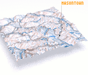 3d view of Masontown