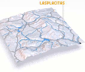 3d view of Las Placitas