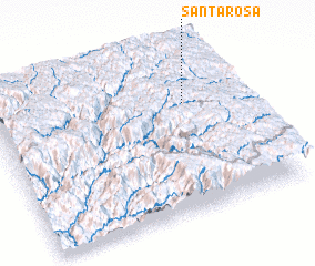 3d view of Santa Rosa