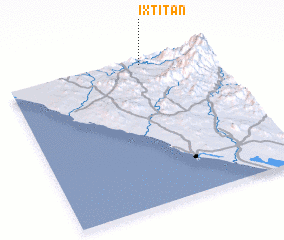 3d view of Ixtitán
