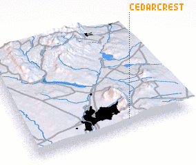 3d view of Cedar Crest