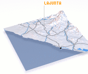 3d view of La Junta