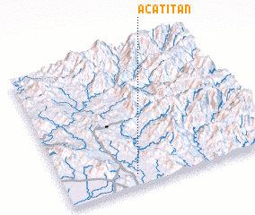 3d view of Acatitán