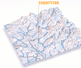 3d view of Soquititán