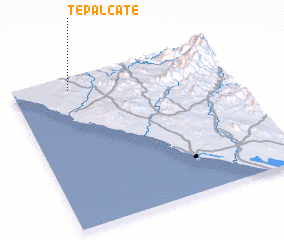 3d view of Tepalcate
