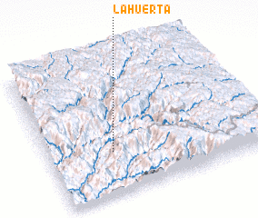 3d view of La Huerta