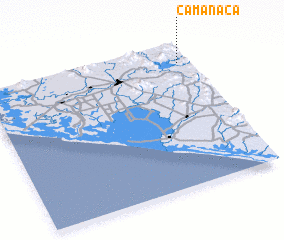 3d view of Camanaca