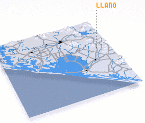 3d view of Llano