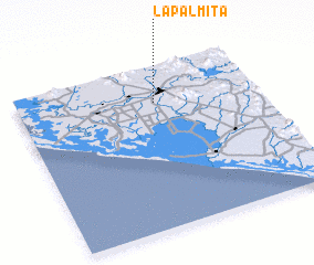 3d view of La Palmita