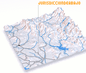 3d view of Jurisdicción de Abajo