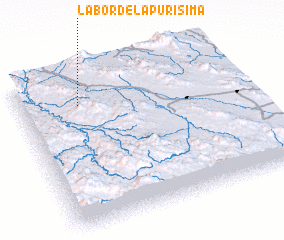 3d view of Labor de la Purísima