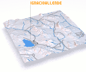 3d view of Ignacio Allende