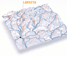 3d view of La Posta