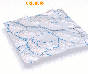 3d view of Grijalva