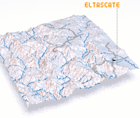 3d view of El Táscate