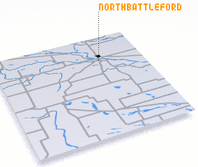 3d view of North Battleford