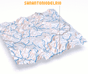 3d view of San Antonio del Río