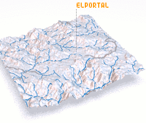 3d view of El Portal