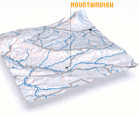 3d view of Mountain View