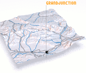 3d view of Grand Junction