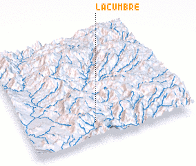 3d view of La Cumbre