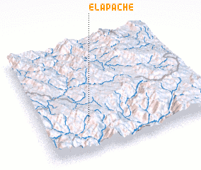 3d view of El Apache