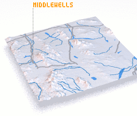 3d view of Middle Wells