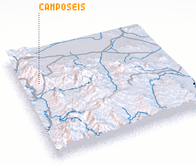 3d view of Campo Seis