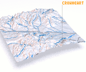 3d view of Crowheart