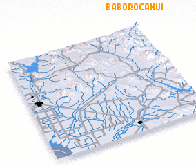 3d view of Baborocahui
