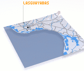 3d view of Las Guayabas